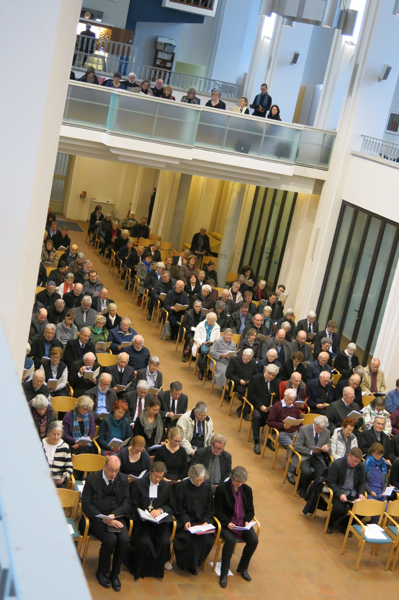 Ca. 150 Gäste kamen zum Gottesdienst in die St. Bartholomäuskirche.
